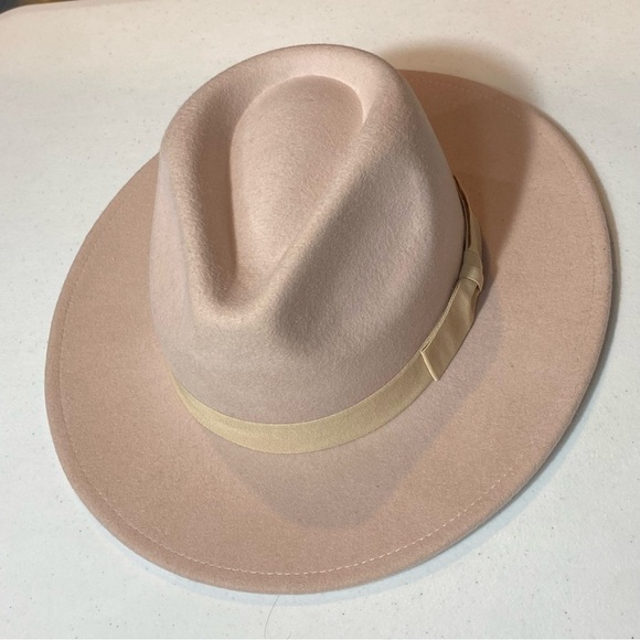 ASOS DESIGN Felt Cowboy Hat Pink - Picture 7 of 12